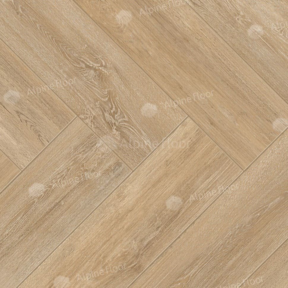 Ламинат "Alpine Floor" Herringbone Дуб Фландрия (606*101*8 мм) — купить в Лесном