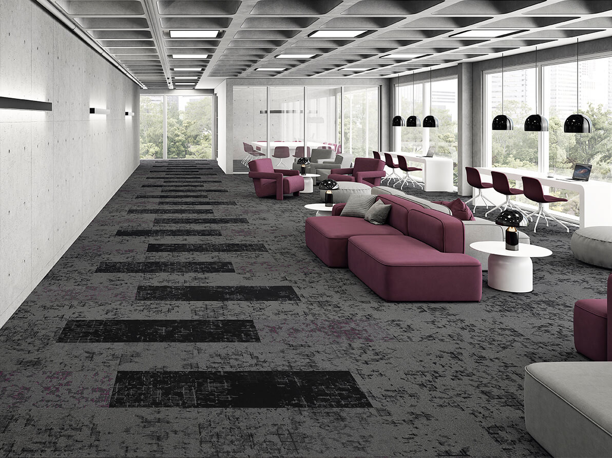 Ковровая плитка Macro Tile 97 (500*500*5 мм) — купить в Лесном