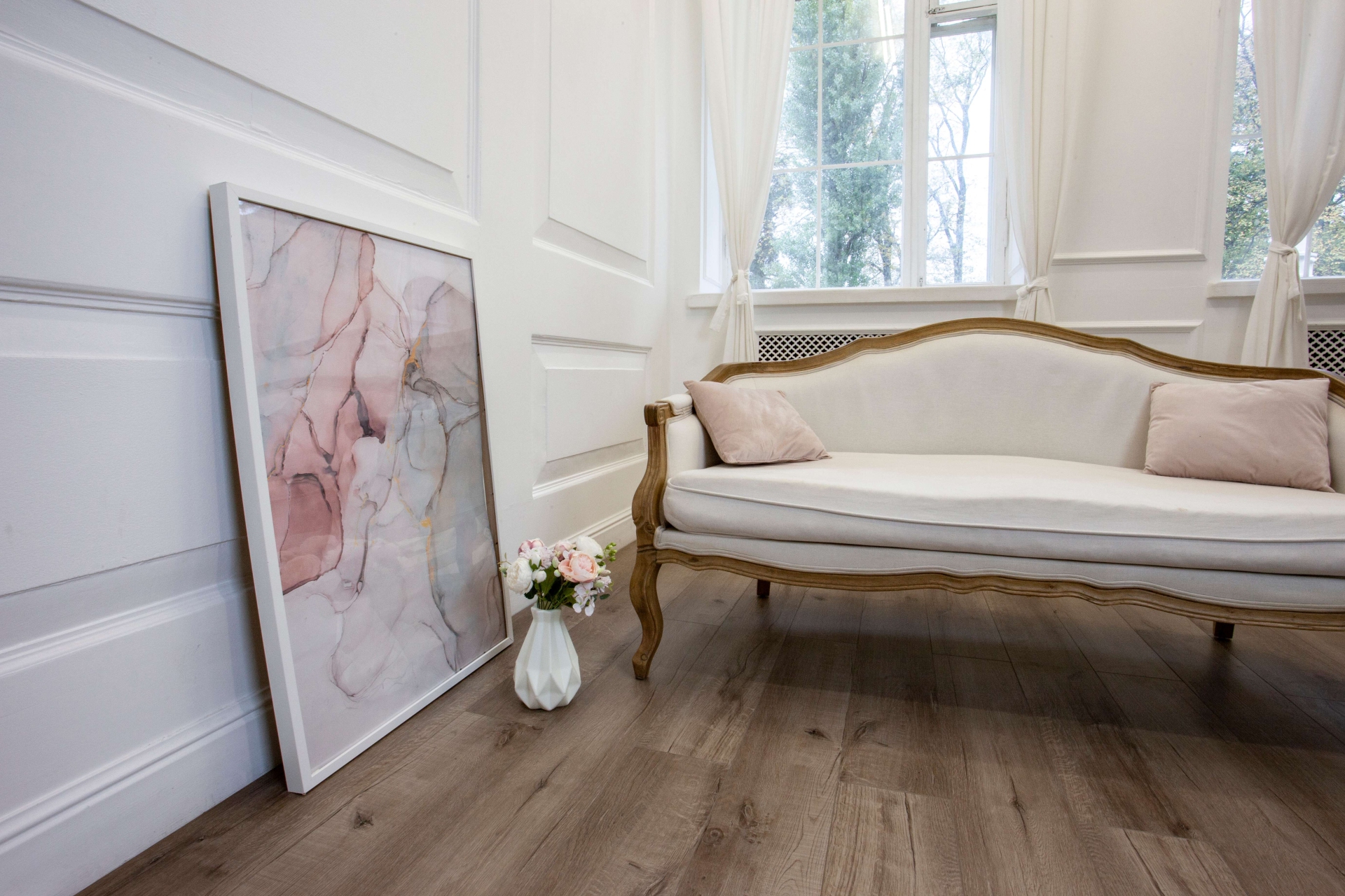 Усовершенствованная кварц-виниловая плитка «Damy Floor» Дуб Изысканный (1227*187*2,5 мм) — купить в Лесном