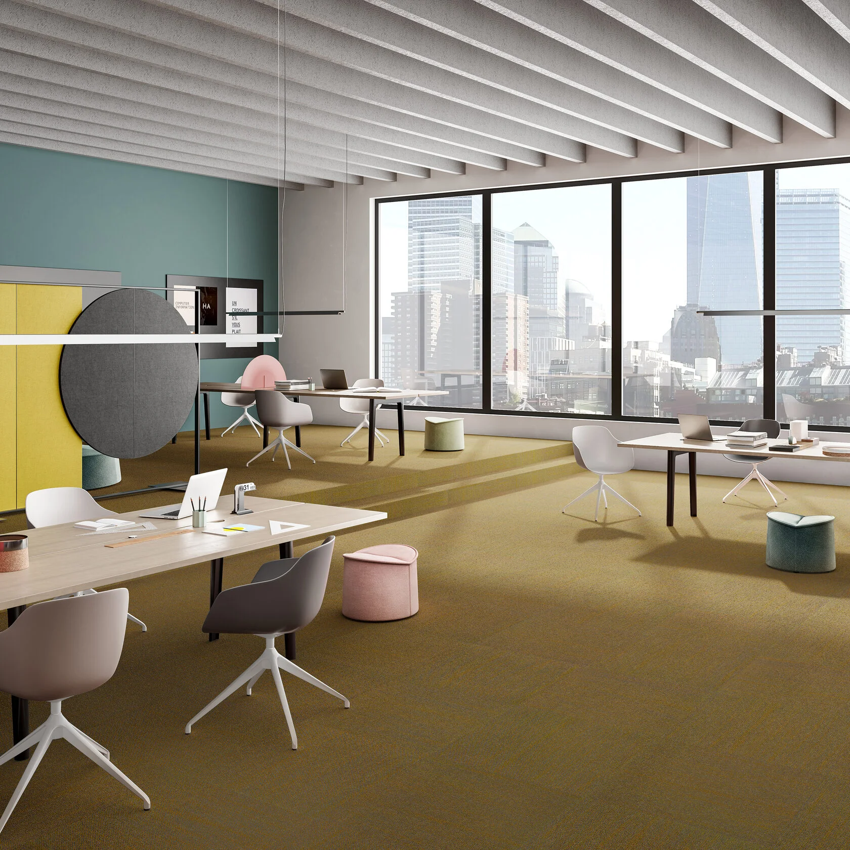 Ковровая плитка Marvel Tile 97 (500*500*6 мм) — купить в Лесном