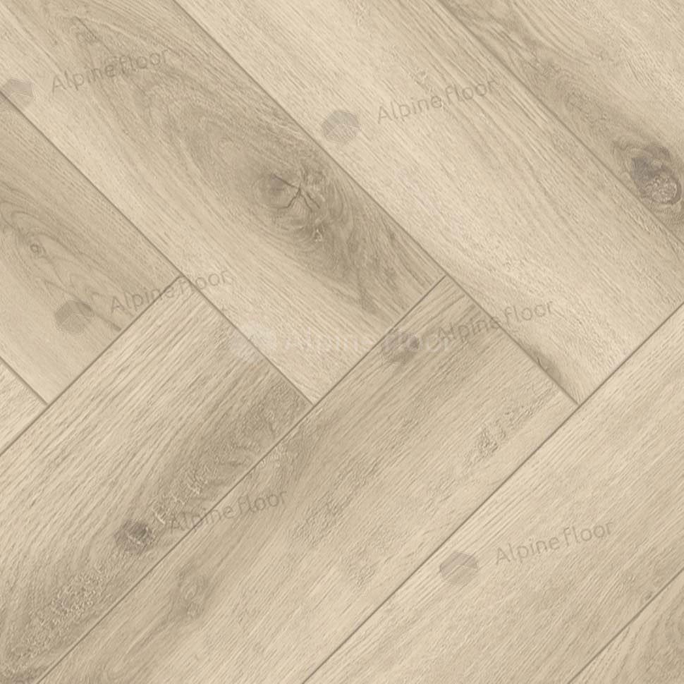 Ламинат "Alpine Floor" Herringbone Дуб Орлеан (606*101*8 мм) — купить в Лесном