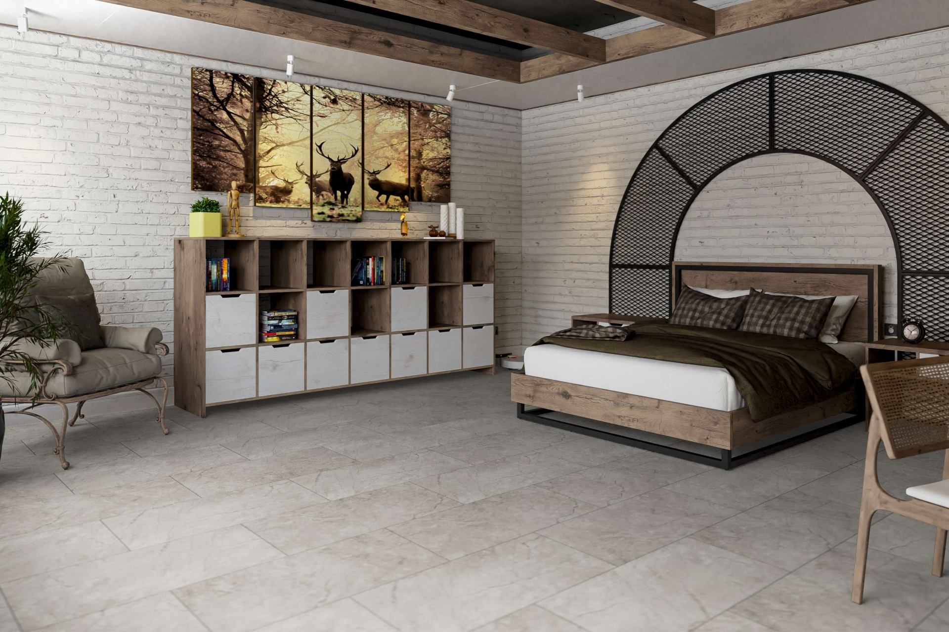 Усовершенствованная кварц-виниловая плитка «Damy Floor» Пик Лайла (912,4*455,2*2,5 мм) — купить в Лесном