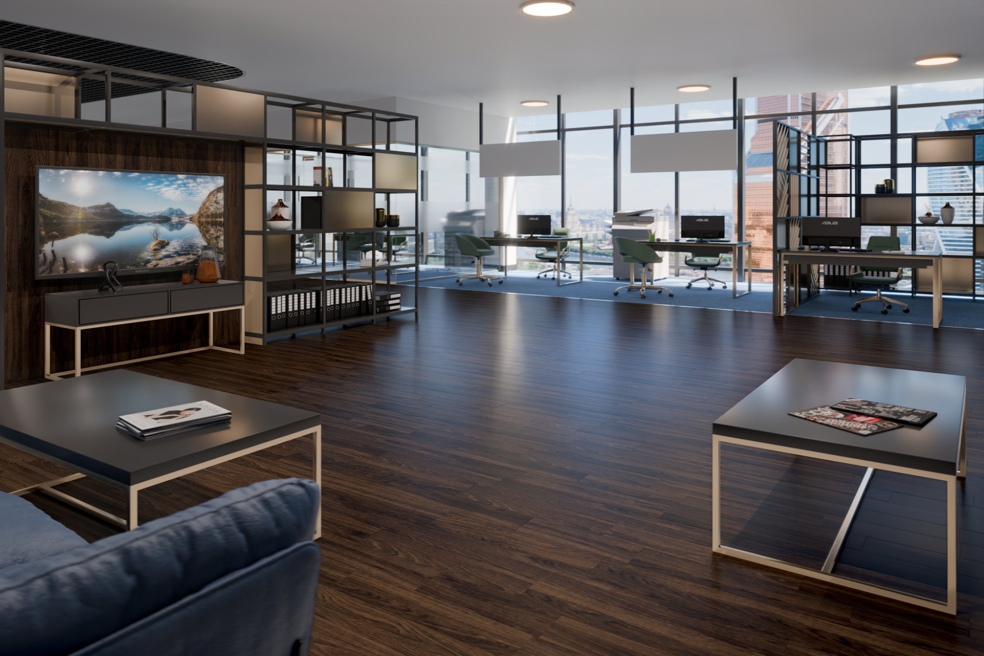 Инженерный паркет «Damy Floor» Каштановый — купить в Лесном