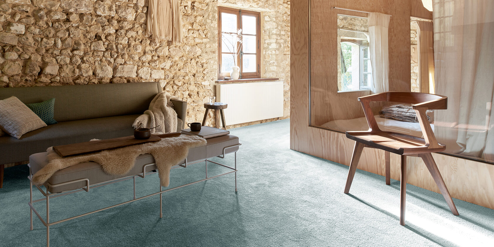 Ковровое покрытие "Bonkeel" Ganges 74 (ширина 1м/3м/4м) — купить в Лесном