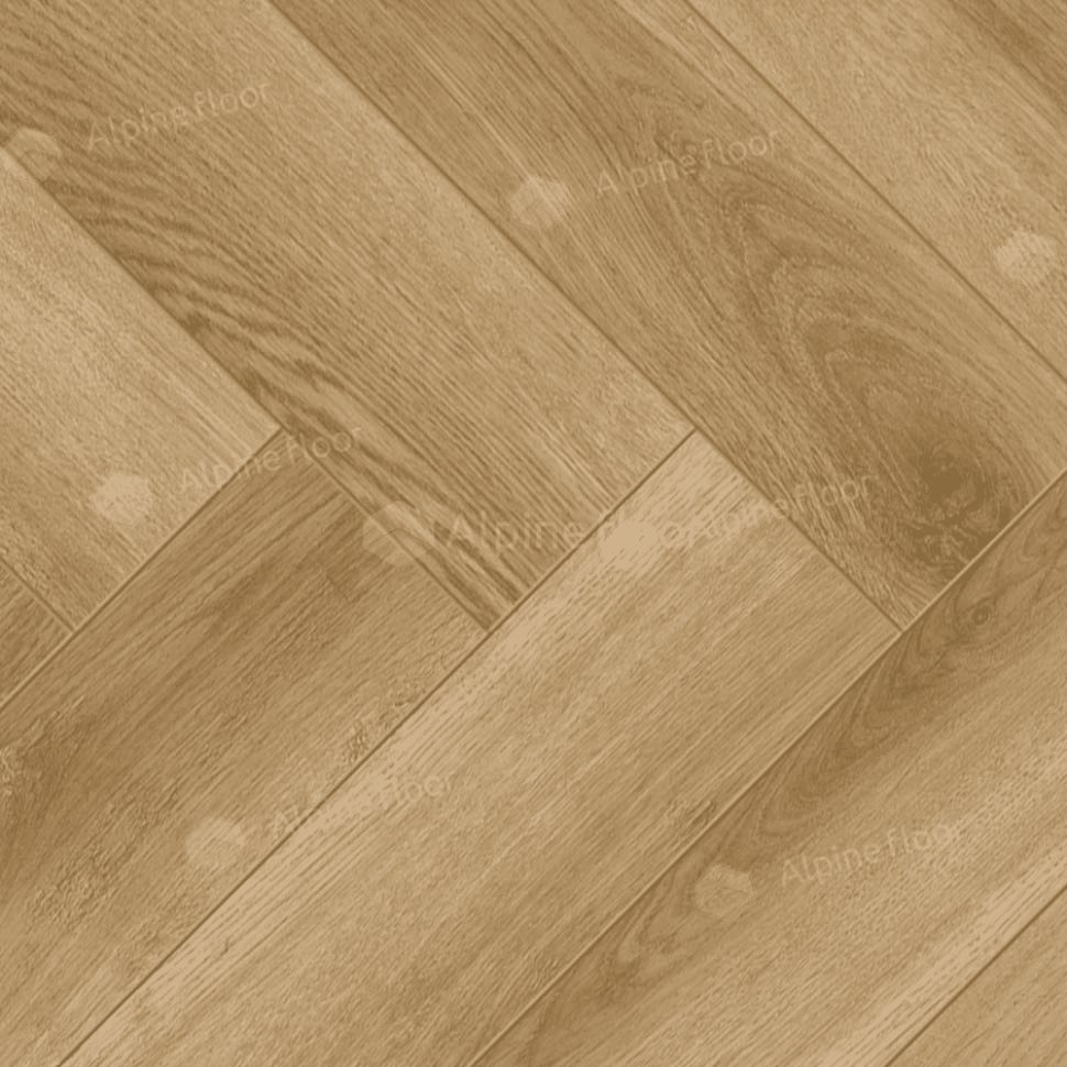 Ламинат "Alpine Floor" Herringbone 12 PRO Дуб Эльзас (606*101*12 мм) — купить в Лесном