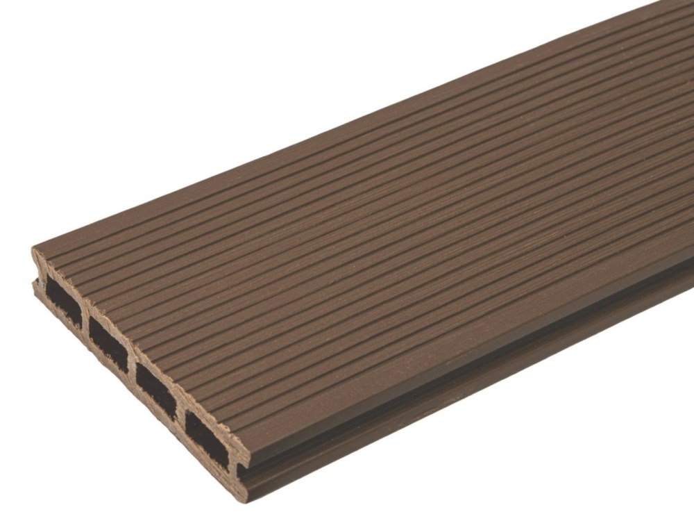 Террасная доска орех TalverWood 150*25мм, 3 D+вельвет брашинг — купить в Лесном
