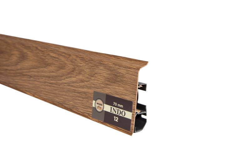 Плинтус "Arbiton" Indo Дуб Темный (2500*26*70 мм) — купить в Лесном