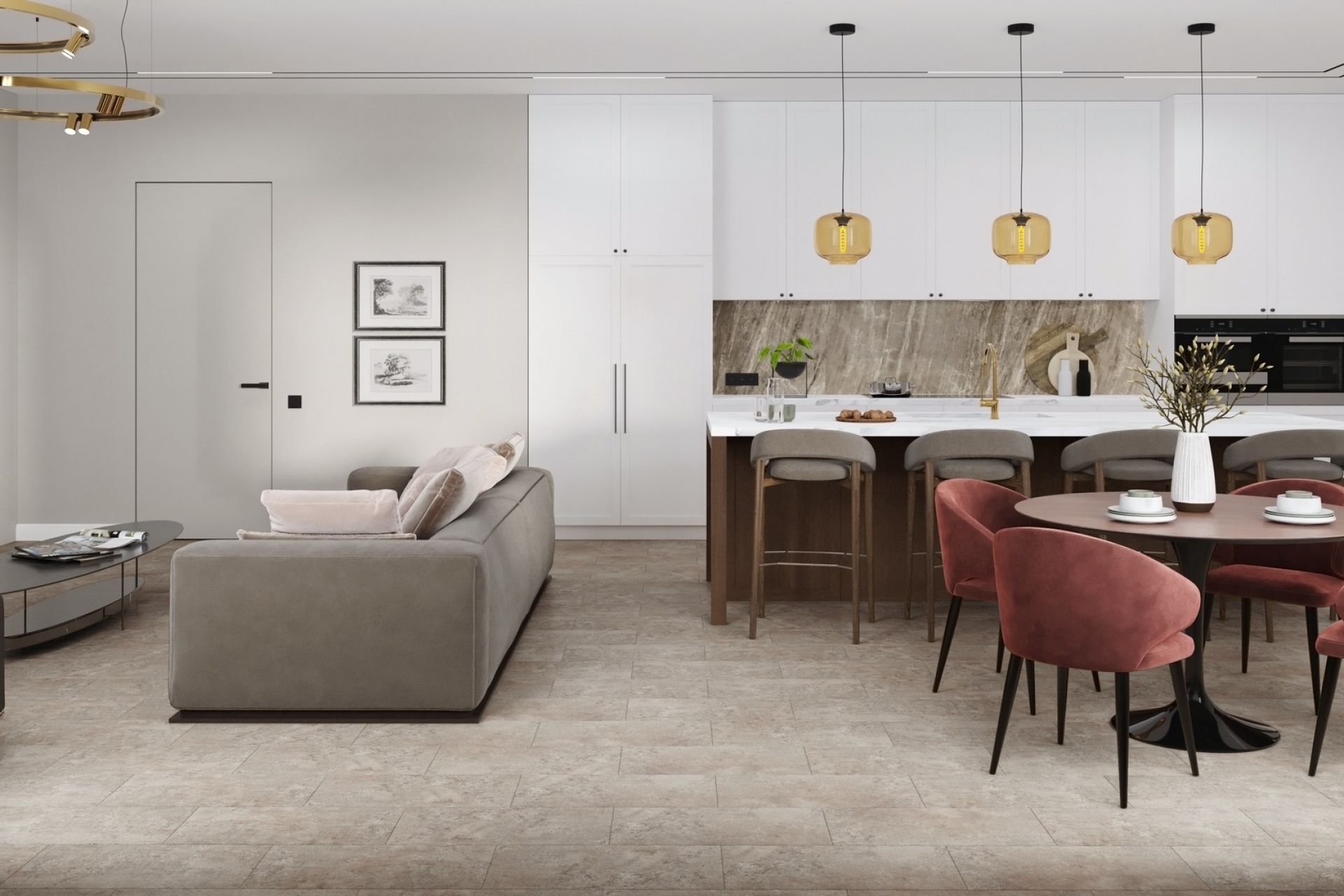 SPC плитка «Damy Floor» Эйгер (610*305*5 мм) — купить в Лесном