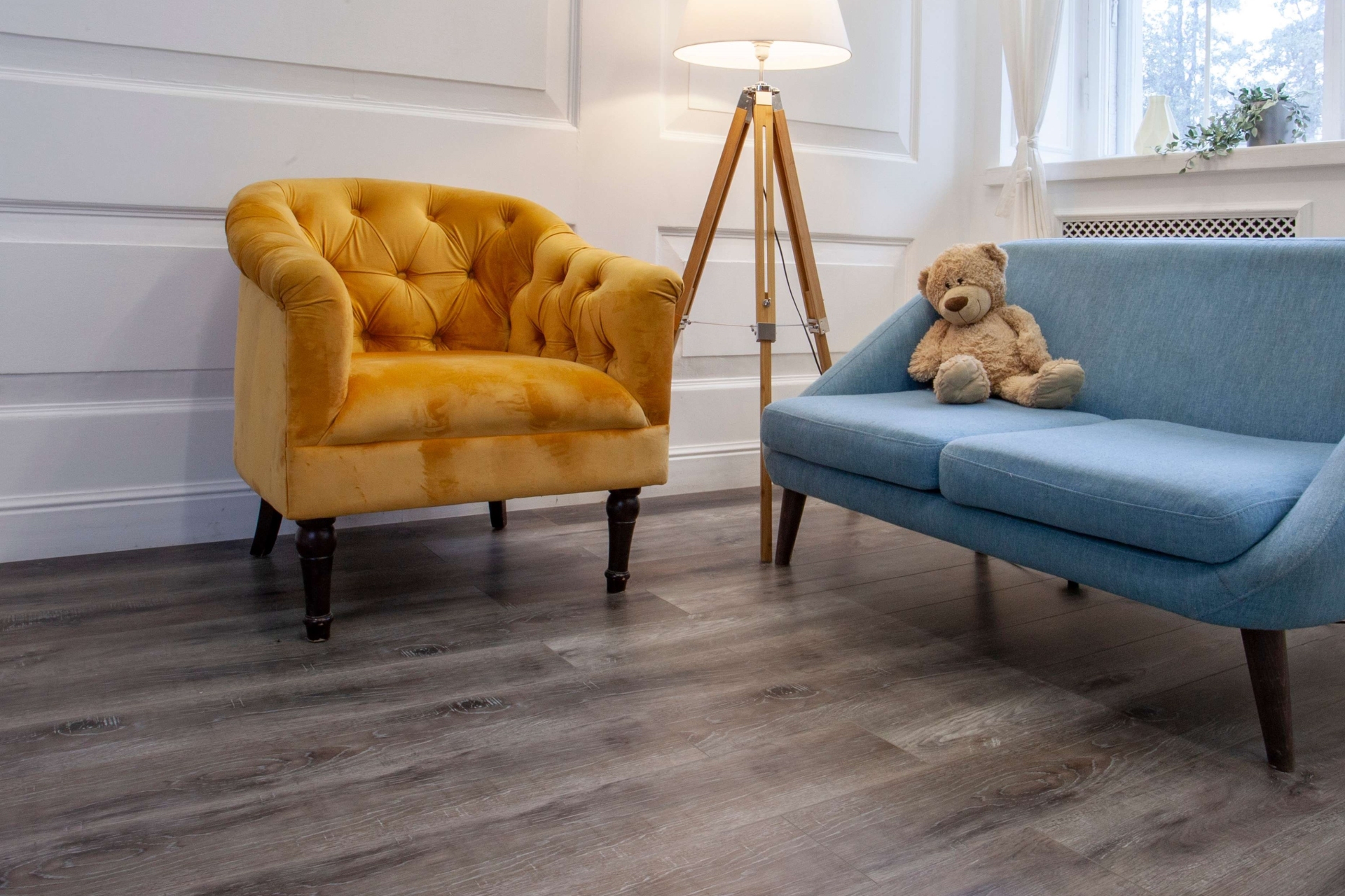 SPC ламинат «Damy Floor» Дуб Рустикальный Черный (1220*180*4 мм) — купить в Лесном