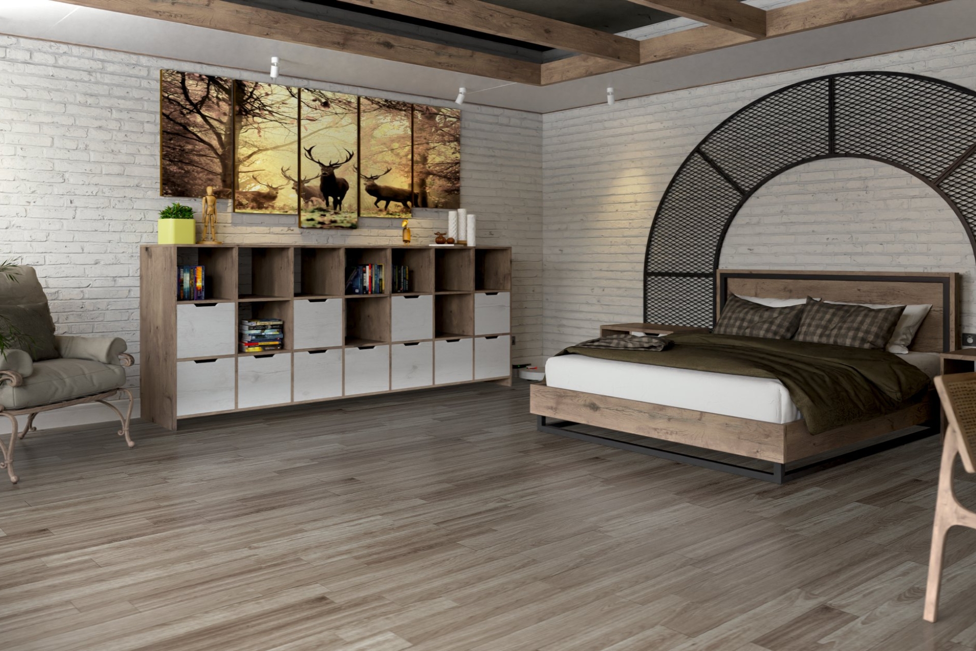 Инженерный паркет «Damy Floor» Скандинавский (укладка палуба) — купить в Лесном