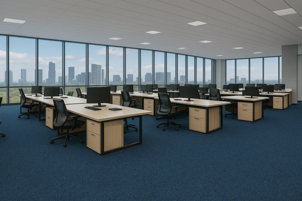 Ковролин Haima «Wilkins» Atom Blue 07 (3,66 м) — купить в Лесном