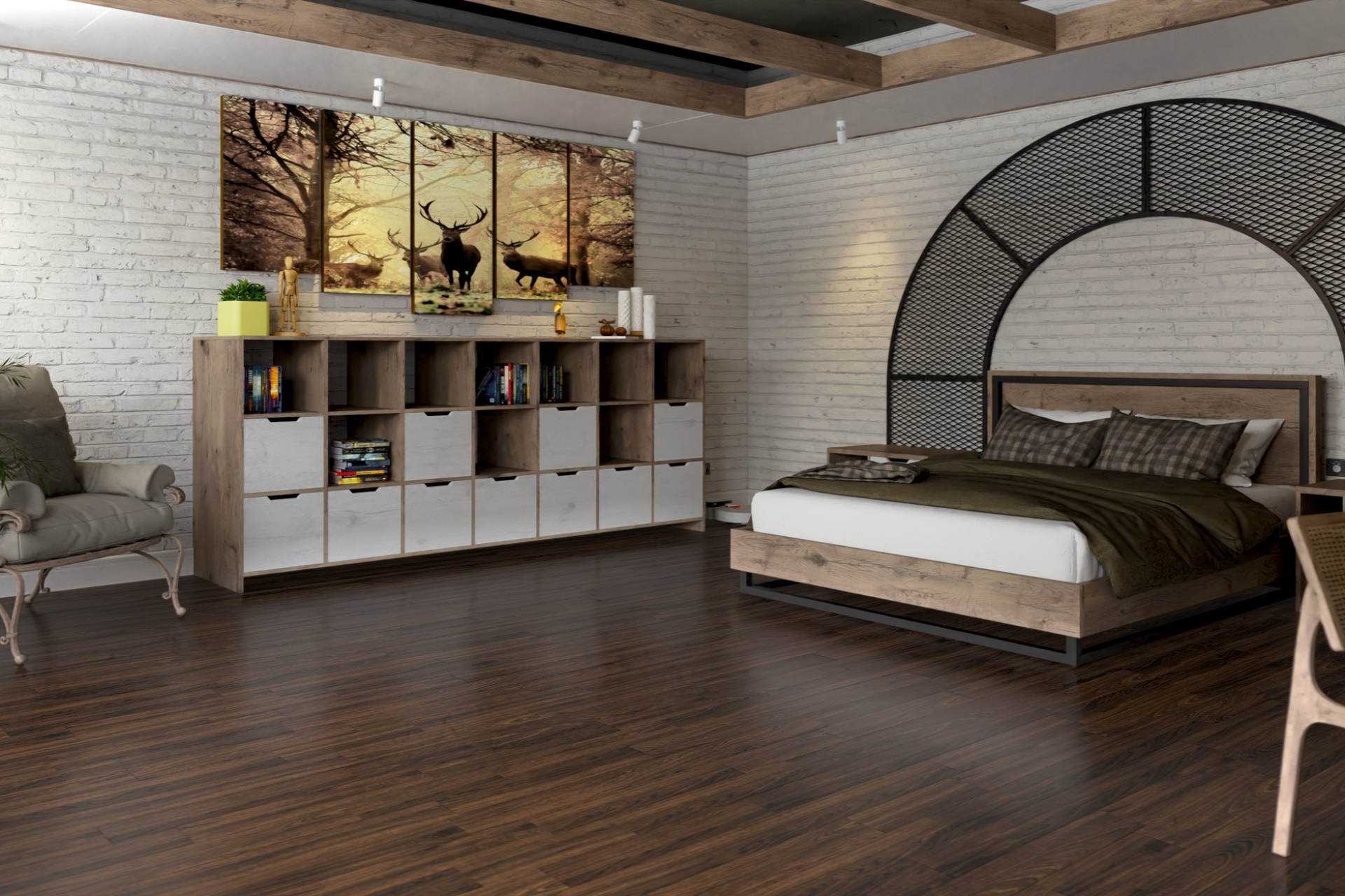 Инженерный паркет «Damy Floor» Каштановый — купить в Лесном