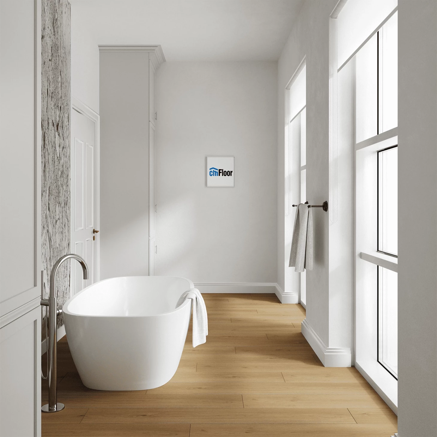 SPC плитка для пола Дуб Классика (1220*180*4 мм) — купить в Лесном