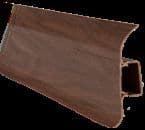 Плинтус "Идеал" пластиковый Комфорт Орех (2500*22*55 мм) — купить в Лесном