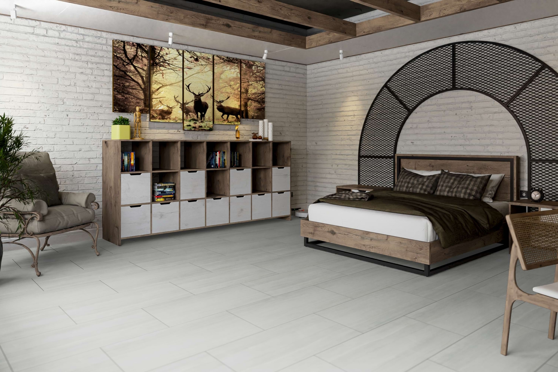 Усовершенствованная кварц-виниловая плитка «Damy Floor» Кайлас (912,4*455,2*2,5 мм) — купить в Лесном